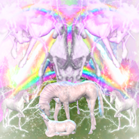 Unicorns, Rainbows, Lightning cover